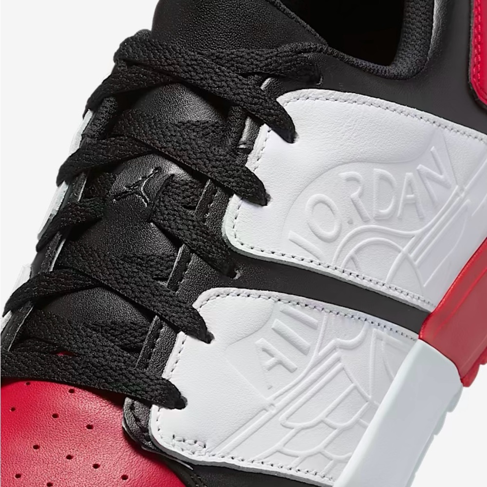 Jordan Nu Retro 1 G Golf Low Black/White/Red Sz 9.5